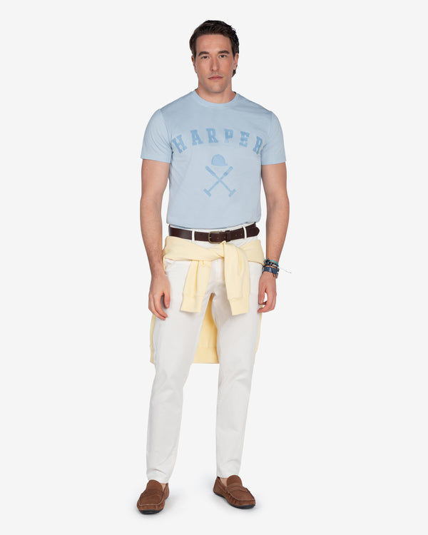 CAMISETA BROOKLYN SKY BLUE Harper & Neyer