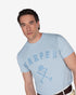 CAMISETA BROOKLYN SKY BLUE Harper & Neyer