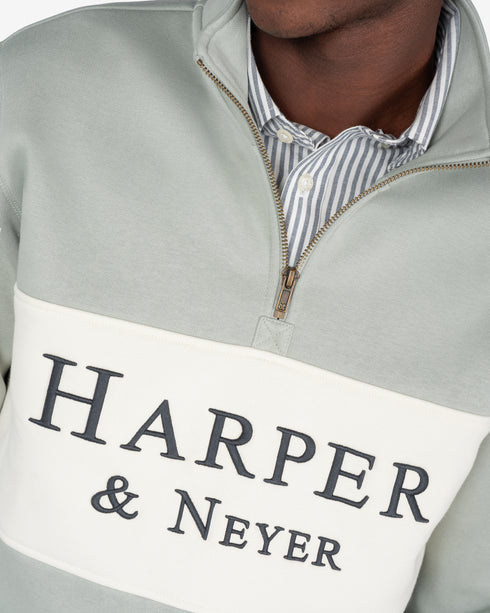 SUDADERA MARYLAND HARPER & NEYER 404125011 MILITAR