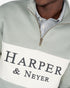 SUDADERA MARYLAND HARPER & NEYER 404125011 MILITAR