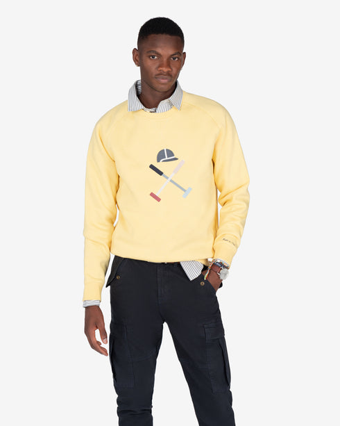 SUDADERA VERMONT HARPER & NEYER 404125031 AMARILLO OCRE