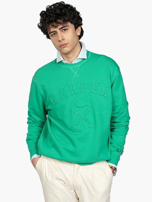 SUDADERA BROOKLYN VERDE
