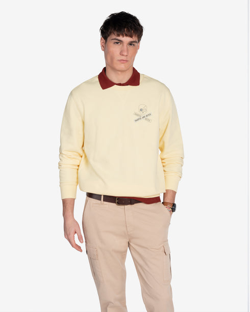 SUDADERA AIRCRAFT VAINILLA YELLOW Harper & Neyer