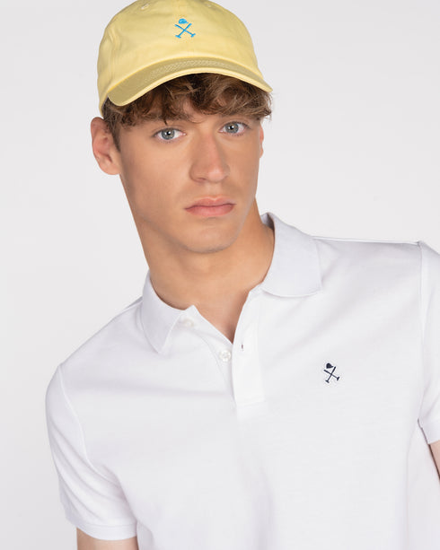 POLO RETRO WHITE Harper & Neyer