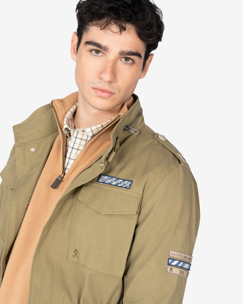 CHAQUETA MILITAR HARPER & NEYER 503125007 VERDE MUSGO