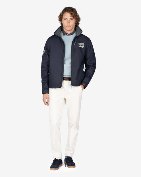 PARKA IVY FROST HARPER & NEYER 503125013 AZUL OSCURO