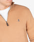 JERSEY ICON ZIPPER HARPER & NEYER 600125006 CAMEL