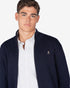 CARDIGAN ICON ZIPPER HARPER & NEYER 600125008 AZUL MARINO