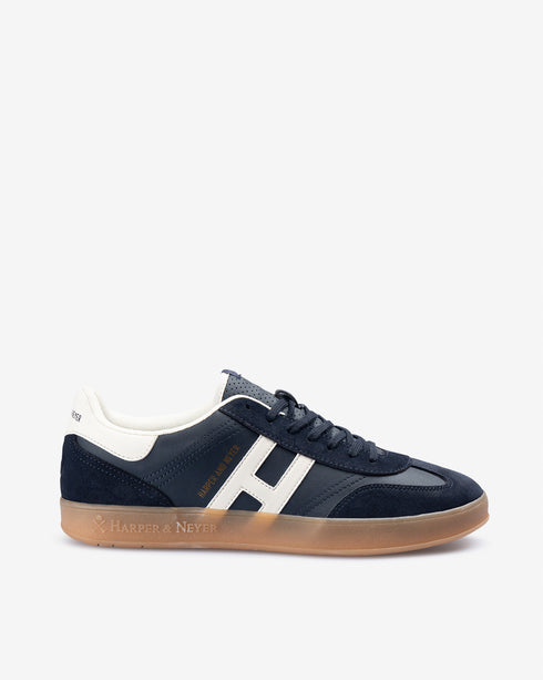 SNEAKER HAMPTONS HARPER & NEYER 700125002 AZUL MARINO