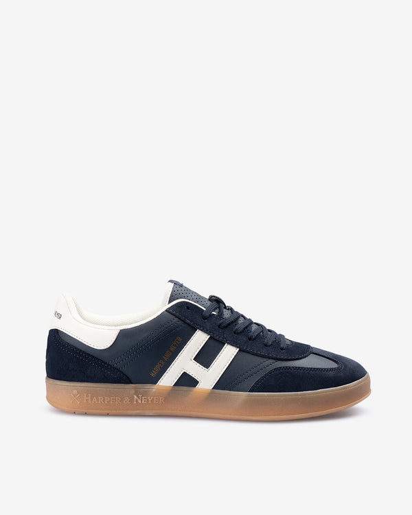 SNEAKER HAMPTONS HARPER & NEYER 700125002 AZUL MARINO