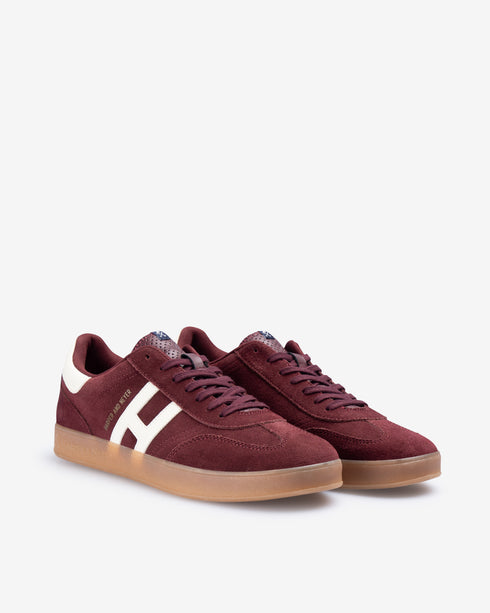 SNEAKER HAMPTONS SUEDE HARPER & NEYER 700125012 BORGOÑA