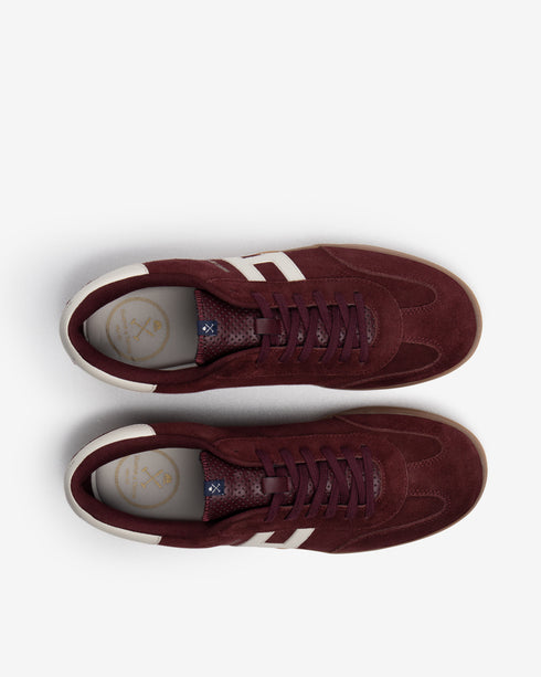 SNEAKER HAMPTONS SUEDE HARPER & NEYER 700125012 BORGOÑA