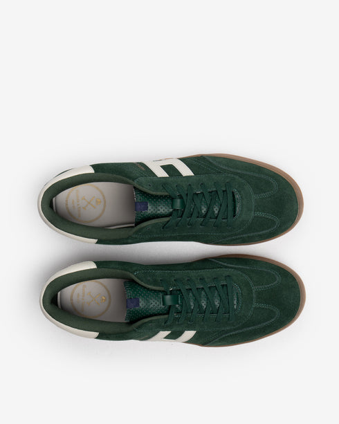 SNEAKER HAMPTONS SUEDE HARPER & NEYER 700125012 BOTELLA VERDE