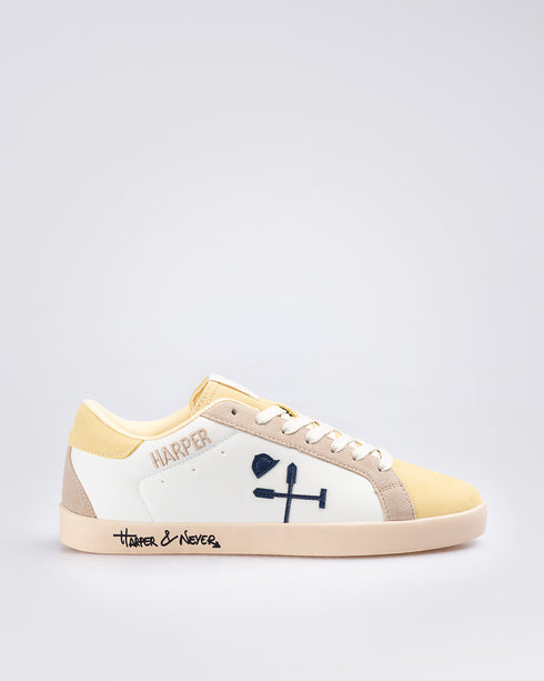 SNEAKER SUPERBOWL VAINILLA YELLOW Harper & Neyer