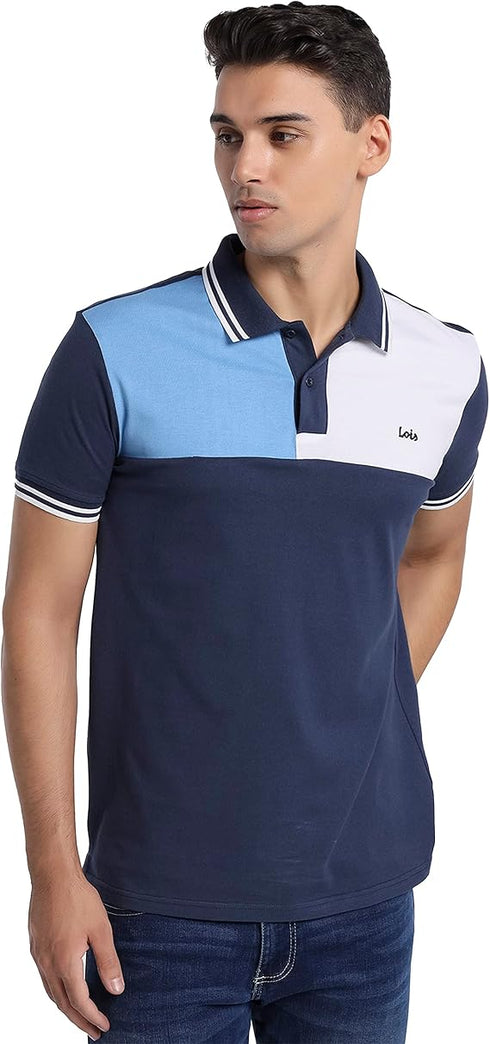 POLO LOIS MIMOSA 133413 TRICOLOR MARINO