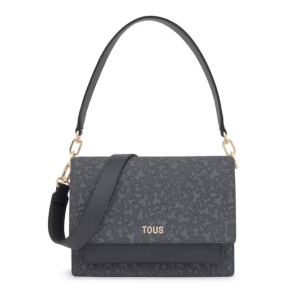 Bandolera mediana Audree gris oscuro Kaos Mini Lines