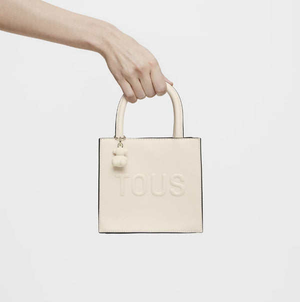 Bolso mini cube beige TOUS Brenda