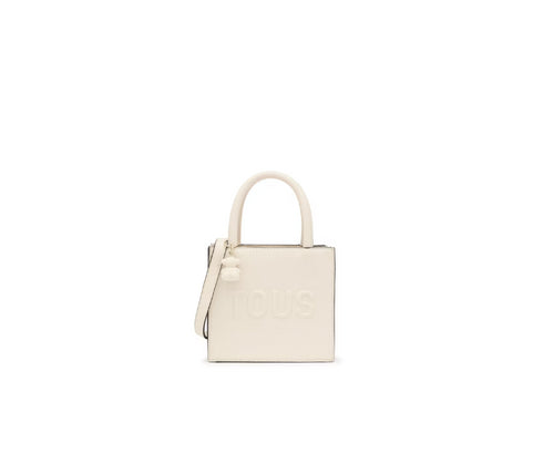 Bolso mini cube beige TOUS Brenda
