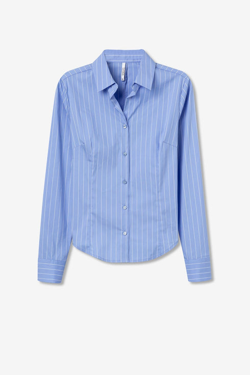 Camisa Manga Larga TIFFOSI Beto 749 Azul Indigo