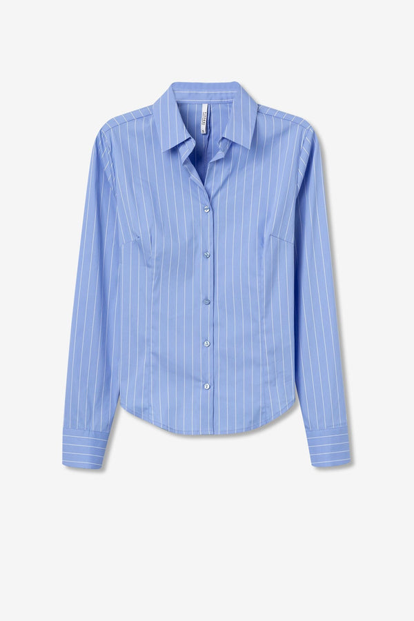 Camisa Manga Larga TIFFOSI Beto 749 Azul Indigo