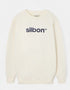 Sudadera silbon flock crema 133899 SILBON