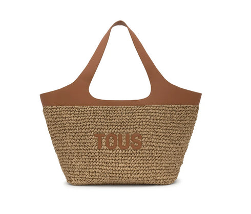 CAPAZO L. TOUS LIRIO RAFIA CAMEL