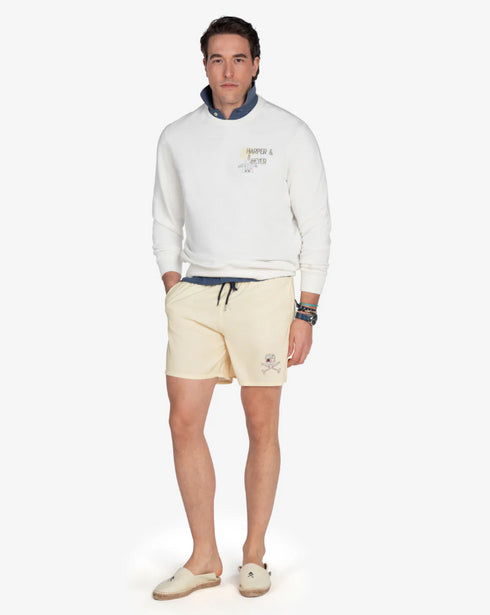 BAÑADOR SKULL VAINILLA YELLOW Harper & Neyer