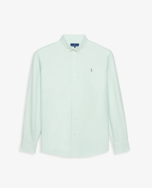 CAMISA OXFORD COLOR GREEN MINT Harper & Neyer