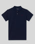 Polo clasico liso azul marino 124653 SILBON