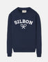Sudadera silbon raqueta media azul marino 125013 SILBON