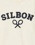 Sudadera silbon raqueta media crema 125014 SILBON