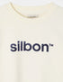 Sudadera silbon flock crema 133899 SILBON