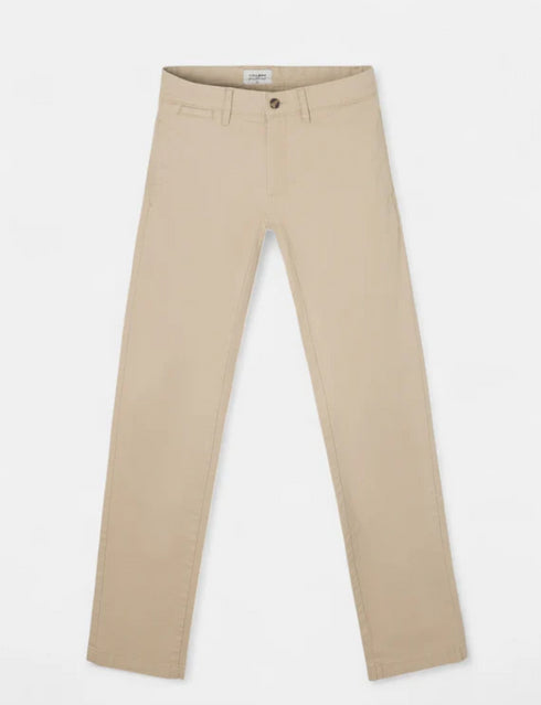 Pantalon chino casual beige 133611 SILBON