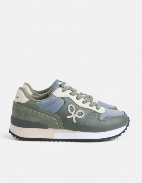 Zapatilla running sport beige 133645 SILBON