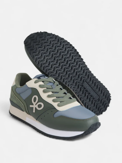 Zapatilla running sport beige 133645 SILBON
