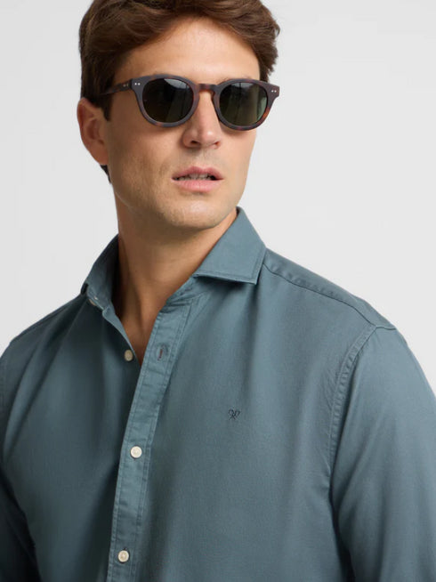 Camisa sport raqueta estructura petroleo 134160 SILBON