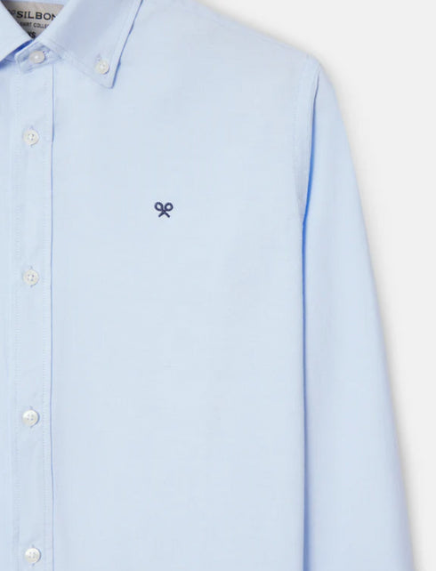 Camisa sport oxford celeste 123596 SILBON