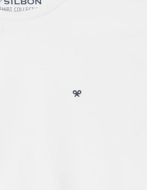 Camiseta silbon minilogo blanco 124603 SILBON