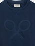 Sudadera raqueta relieve tono marino 133846 SILBON
