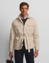 Chaqueta cinturon beige 133691 SILBON