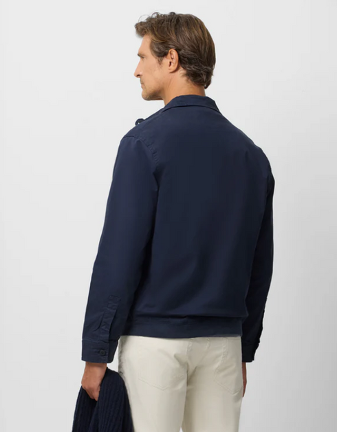Cazadora garment dye azul marino 133698 SILBON