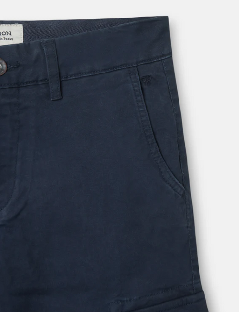 Pantalon cargo casual azul marino 133619 SILBON