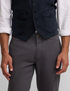 Pantalon chino casual gris oscuro 133613 SILBON