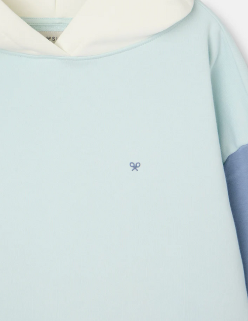 Silbon Sudadera Capucha Multicolor Aguamarina