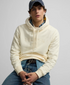 Silbon Sudadera Capucha Silbon Raqueta Media Crema
