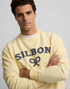 Silbon Sudadera Silbon Raqueta Media Amarilla