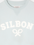 Silbon Sudadera Silbon Raqueta Media Aguamarina
