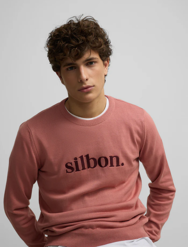 Silbon Jersey Silbon Medio Coral