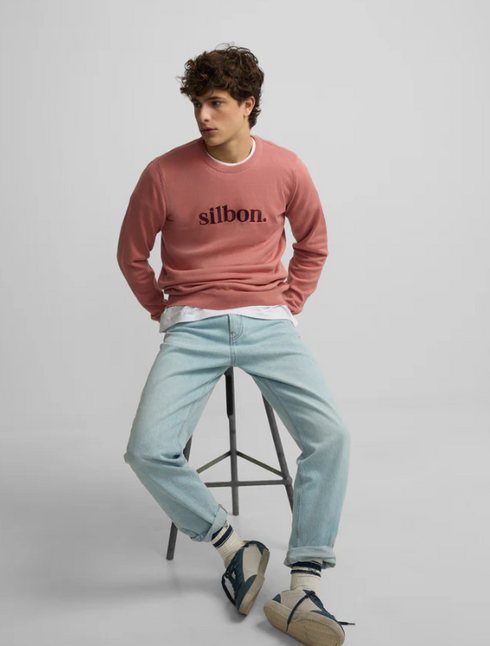 Silbon Jersey Silbon Medio Coral