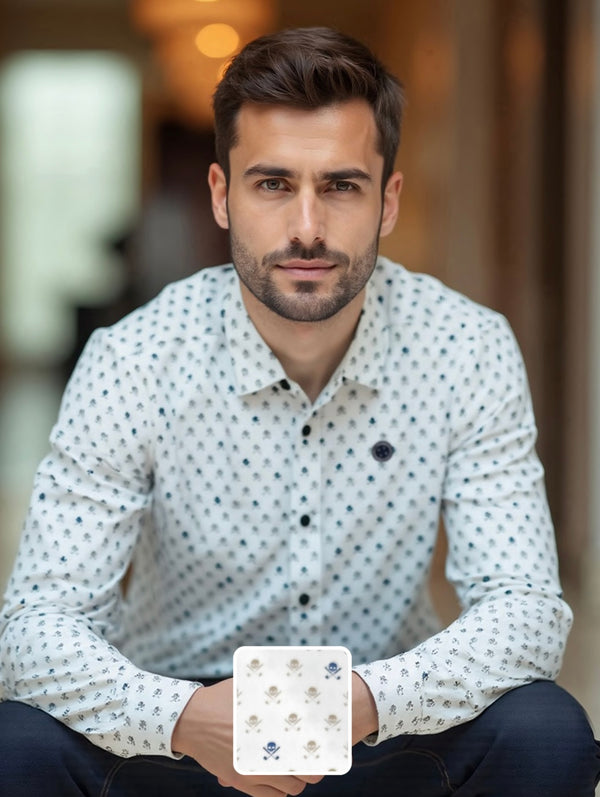 CAMISA HOMBRE URBAN BUTTON 576 CARAVELAS